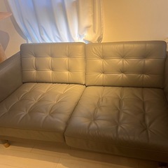 IKEA ランズクローナ 定価10万 レザーソファ