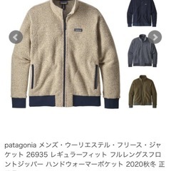 patagonia メンズ・ウーリエステル・フリース・ジャケット