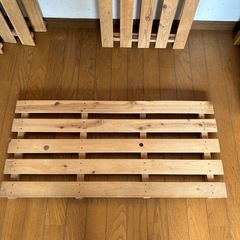 押入れすのこ　2枚セットの画像
