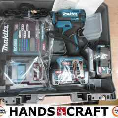 makita マキタ TD003GRAX インパクトドライバ 未使用 40V 2.0Ah バッテリー×2 充電器 【ハンズクラフト宜野湾店】　