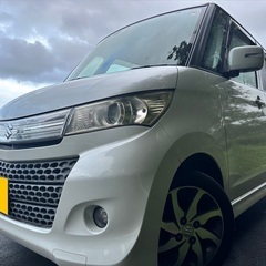 低走行9万キロ台！月々9千円〜分割払い可❗️ 車検2年付き！【名義変更代込み】大人気☆スズキ パレットSW☆HDDナビ付き☆走行中DVD見れます☆電動スライドドア☆ドラレコ☆スマートキー☆フルオートエアコン☆純正アルミ☆事故修復歴無し☆そのまま乗って帰れます‼️の画像
