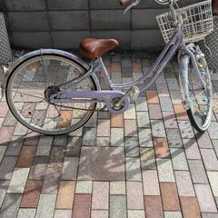 ブリジストン　24インチ自転車　子供用　ヘルメット付き