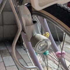 ブリジストン　24インチ自転車　子供用　ヘルメット付きの画像