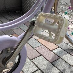 ブリジストン　24インチ自転車　子供用　ヘルメット付きの画像