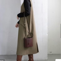 8800円　値下不可 新品　DOORS FORK&SPOON カシメポケットジャンパースカートの画像