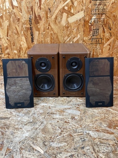 C(6677)DENON デノン SC-E727 2ウェイ 3スピーカー ペア　スピーカー オーディオ機器 