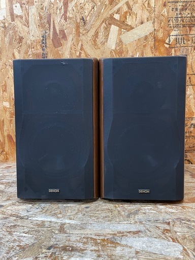 C(6677)DENON デノン SC-E727 2ウェイ 3スピーカー ペア　スピーカー オーディオ機器