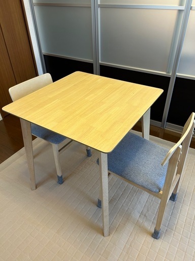 （良品）ダイニングテーブル　チェアセット