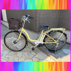 🌈YAMAHA ヤマハ　パスナチュラ　6Ah 電動自転車　電動自...