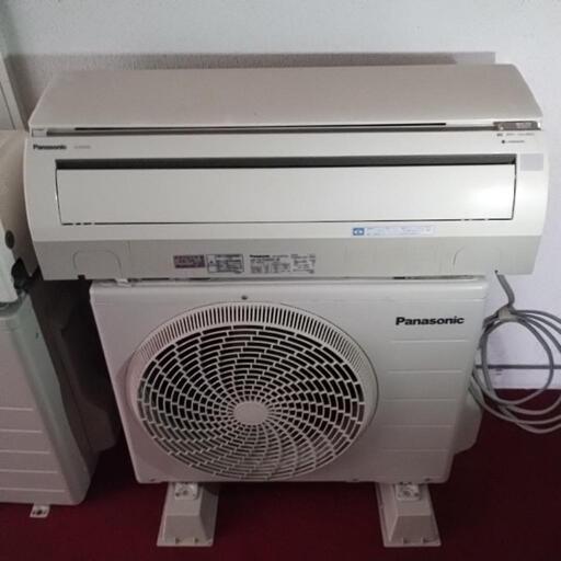 パナソニック　ルームエアコン、室外機　CS-EX252C-W　お掃除機能付　8畳用