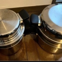 未使用　 調理器具 鍋　蒸し器　ステンレス　鍋　フライパン　シチ...