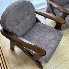KARIMOKU　1人用ソファ　カリモク　クッションチェア　肘掛け椅子