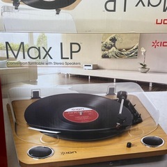 ion レコードプレーヤー MAX LPの画像
