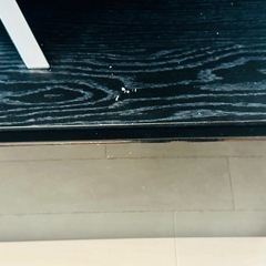 【無料】テレビ台(ブラック)幅150cm×高さ31cm×奥行42cmの画像