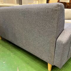 【愛品館八千代店】コンパクト　グレー　カウチソファの画像