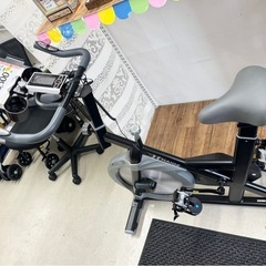 ご商談中【スピンバイク】HAIGE　ハイガー　エアロバイク　心拍数　黒　朝霞市リサイクルショップ　ケイラック朝霞田島店　GM173の画像