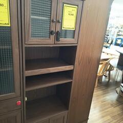 【ジモティー割あり】食器棚　茶