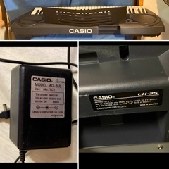 CASIO LK-35 光ナビゲーション付き　電子キーボード　アダプター付　楽器 電子ピアノ カシオ　電子キーボードの画像