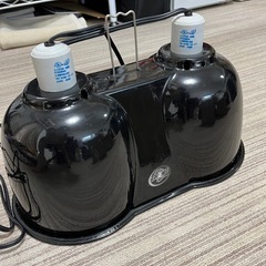 ZOOMED 爬虫類ケージ用ダブルライトソケット LF-25 