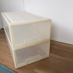 今週末処分予定！！　押入れ収納ケース