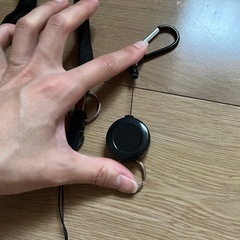 100均　　携帯ホルダーの画像