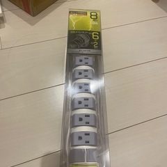 【新品
】回転式電源タップ 回転式6口+固定式2口