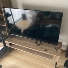40型チューナーレススマートテレビ&テレビ台
