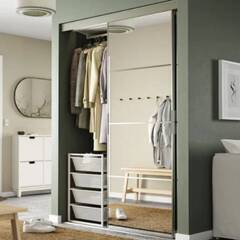 JONAXEL ヨナクセル 収納コンビネーション　白 ホワイト　引き出し４段の画像