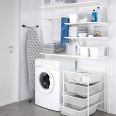 JONAXEL ヨナクセル 収納コンビネーション　白 ホワイト　引き出し４段の画像