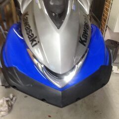 カワサキウルトラ250Xジェットスキー　スーパーチャージャー書類ありトレーラー付き　アワー117時間の画像