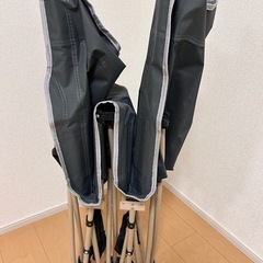 ⚠️受け渡し予定の方が決まりました　キャンプ用品　キャンプ用　イス　簡易ベットの画像