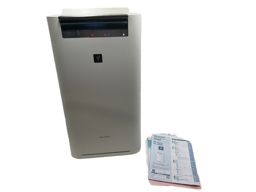 シャープ 加湿空気清浄機 ホワイト プラズマクラスター SHARP KI-JS70-W 2020年製 動作確認済み 中古品
