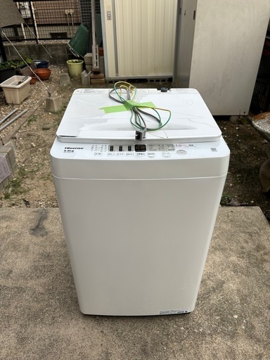 ハイセンス 洗濯機 5.5kg 2023年製