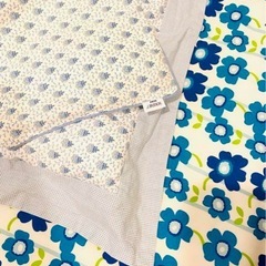 ベビーベッド、布団セットおまけ付きの画像