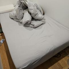 無印良品　脚付きマットレス　セミダブルの画像
