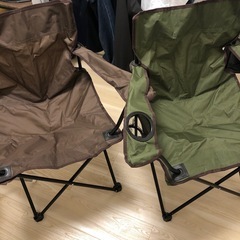 キャンプ　チェア　椅子×2　セットの画像