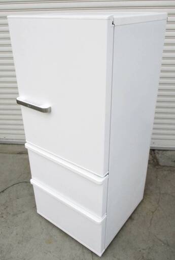 【3ヵ月保証】美品　超高年式　2024年製！　アクア　3ドア　冷蔵庫　AQR-27P　動作良好　272L　右開き　グリップハンドル　AQUA