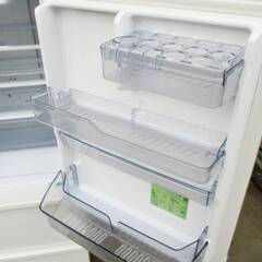 【3ヵ月保証】美品　超高年式　2024年製！　アクア　3ドア　冷蔵庫　AQR-27P　動作良好　272L　右開き　グリップハンドル　AQUAの画像