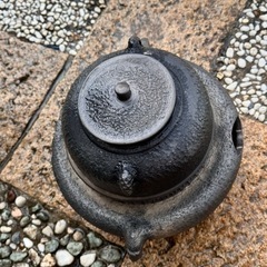 茶釜煎茶道具   炉釜 の画像
