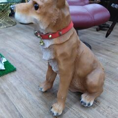 ワンちゃん　置物の画像