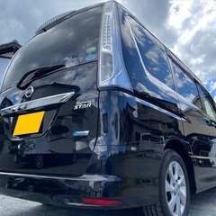 8人乗り☆ガソリン代 節約☆S-HYBRID入りました‼️低走行9万キロ台☆H25年式☆月々1.2万円〜分割払い可❗️車検2年付き！大人気☆日産 セレナ ハイウェイスター☆フリップダウンモニター☆SDナビ☆走行中DVD見れます☆ETC☆バックカメラ☆ドラレコ付きのフル装備☆両側電動スライドドア☆クルーズコントロール搭載☆ウィンカーミラー☆フル装備☆車内広々三列シート‼️の画像