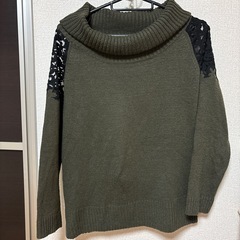 【お譲り決定】31 Sons de mode  ニット　カーキの画像