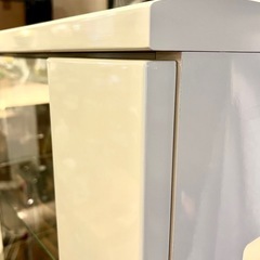 《売約済》【武蔵小山店】大塚家具　キュリオケース　ガラスケース　ガラスショーケース　ショーケース　コレクションケース　飾り棚　ダウンライト　照明　付き　下段収納　の画像