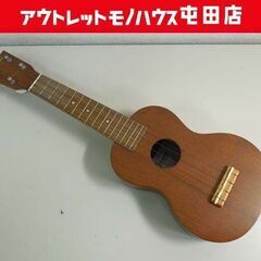 Famous ウクレレ FS-1 マホガニー材 日本製 弦楽器 ...