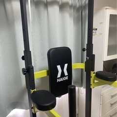 ハイガー公式 懸垂マシン ぶら下がり健康器 懸垂バー プラップバー チンニング 筋トレ HG-P1001N1の画像