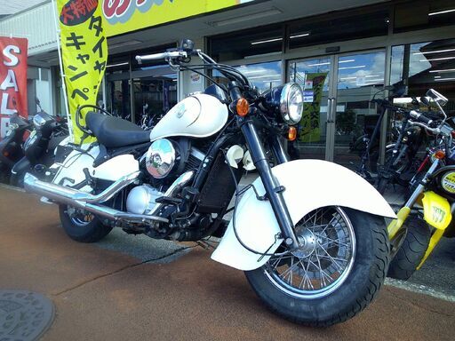 NO.5168　バルカン４００ドリフター　水冷４サイクルＶツインエンジン　ＥＴＣ付き　ホワイト NO.5168 バルカン400ドリフター 水冷4サイクルVツインエンジン