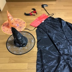 ハロウィンのマントハット他