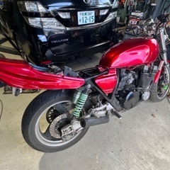 xjr400 4hm 社外マフラー　の画像
