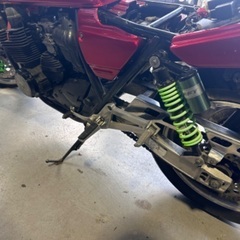 xjr400 4hm 社外マフラー　の画像