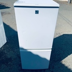 シャープ ノンフロン冷凍冷蔵庫 SJ-14E2-KB